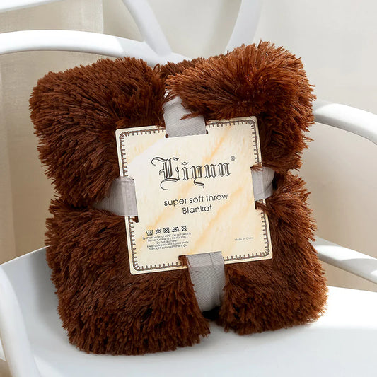 Style Loft Collection Super Soft Coral Fleece Cozying Blanket