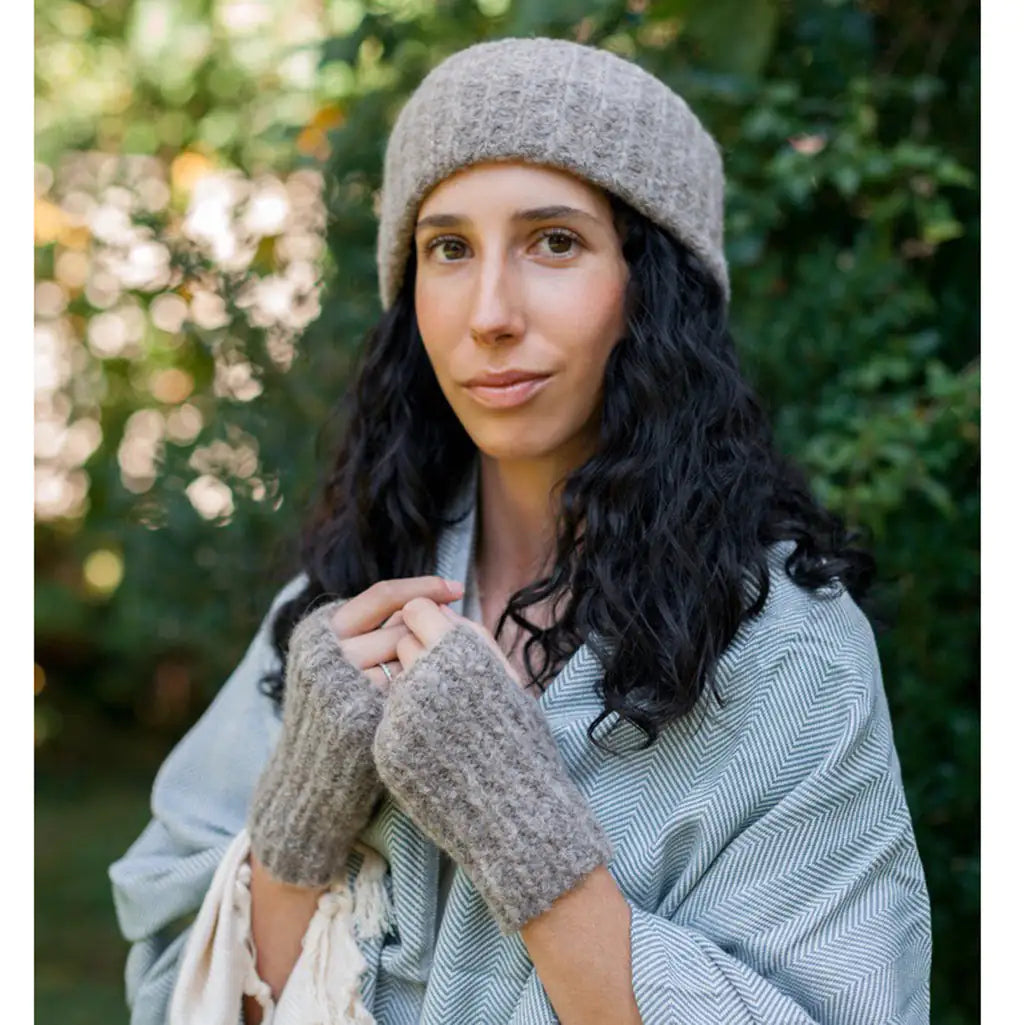 Style Loft Collection Autumn Ribbed Alpaca Ear Warmer
