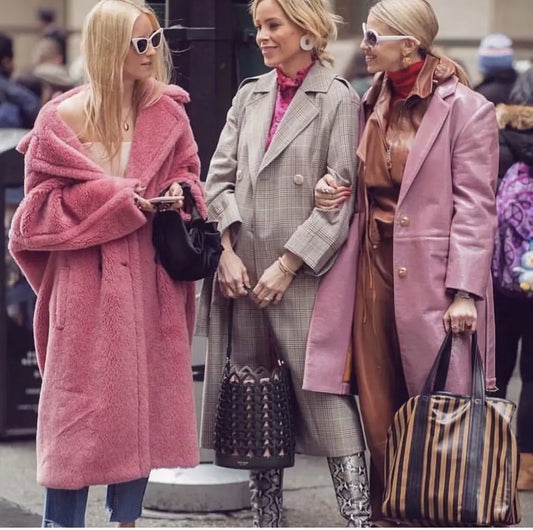 Style Loft Collection Annika Nicole Lambswool Long Coat