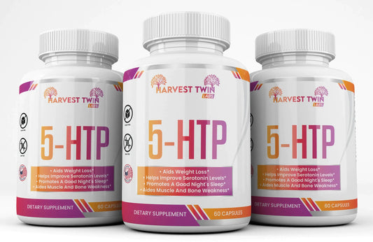 Style Loft Collection 5-HTP Mood Enhancer Supplement for Increased Serotonin, Weight Loss, Sleep, and Bones