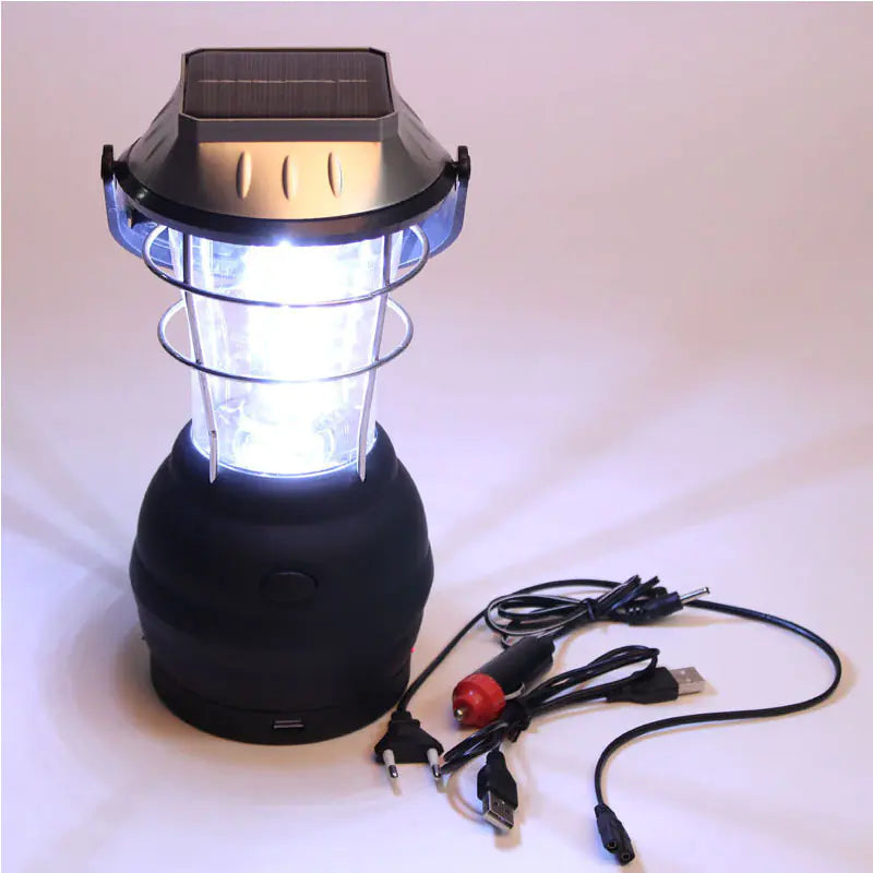 Style Loft Collection OutdoorStyle 36-LED Supercharging Solar USB Lantern