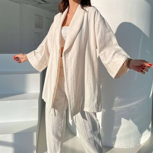 Style Loft Collection Weekend in Dubai Two-Piece Solid Set