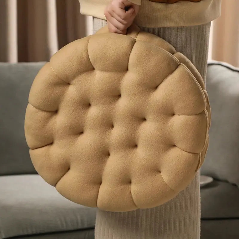 Style Loft Collection Plush Biscuit Cushions