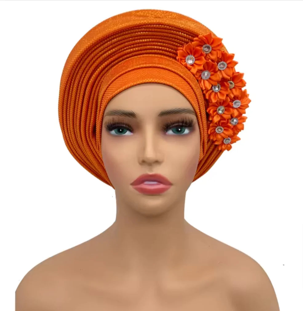 Style Loft Collection Elegant Floral African Turbans