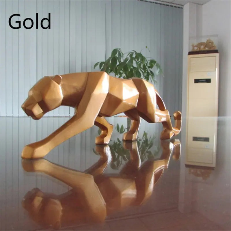 Style Loft Collection Origami Resin Leopard