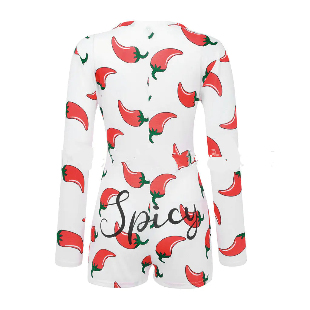 Style Loft Collection Spicy and Juicy Slim Fit Jumpsuit