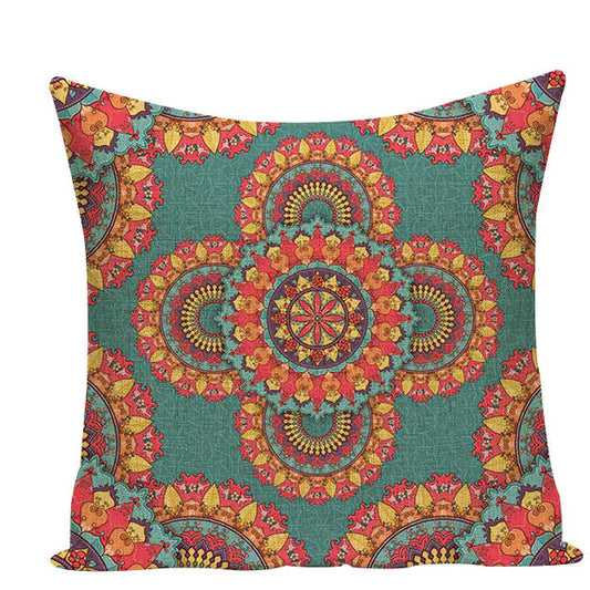 Style Loft Collection Cotton Mandala Meditating Pillow Cover
