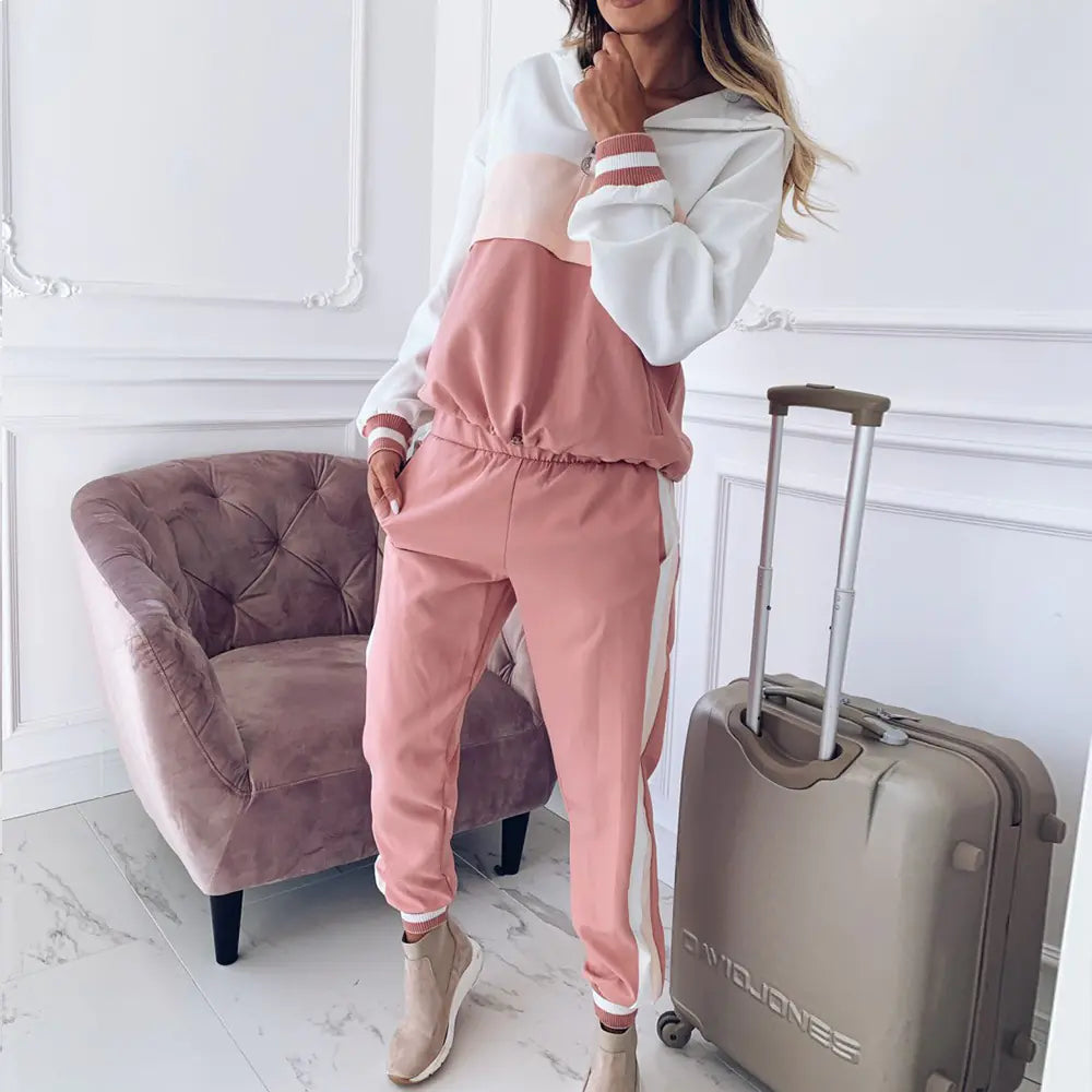 Style Loft Collection Hooded Two-Piece Leisure Set