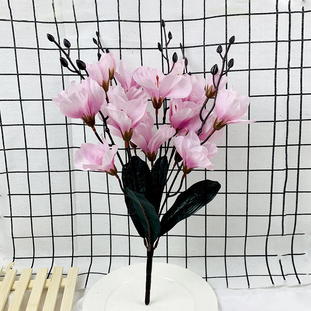 Style Loft Collection Silk Magnolia Flower Bouquet