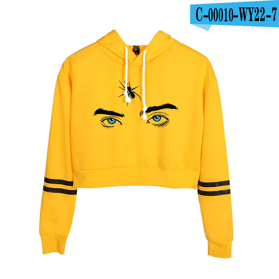 Style Loft Collection I'm Good In the Streets Hoodie Crop Top