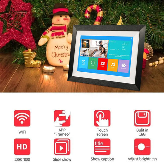 Style Loft Collection StyleTech 10.1 Inch Touchscreen Smart Wifi Video and Picture Frame