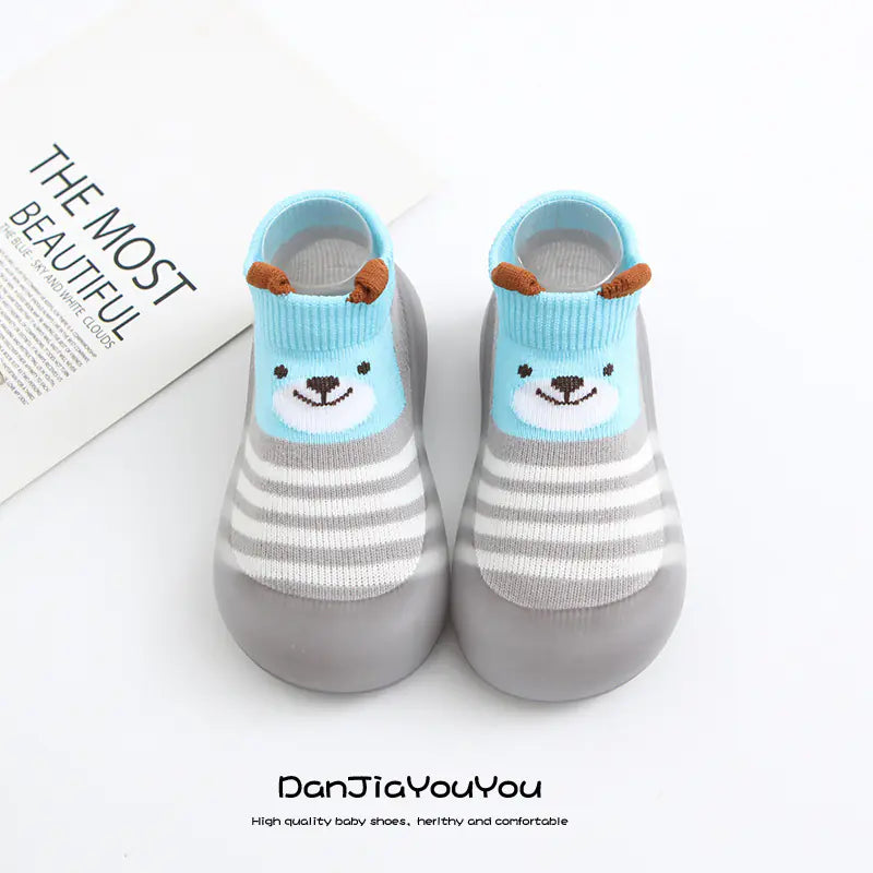 Style Loft Collection Puddle Penguin Non-Slip Baby Socks