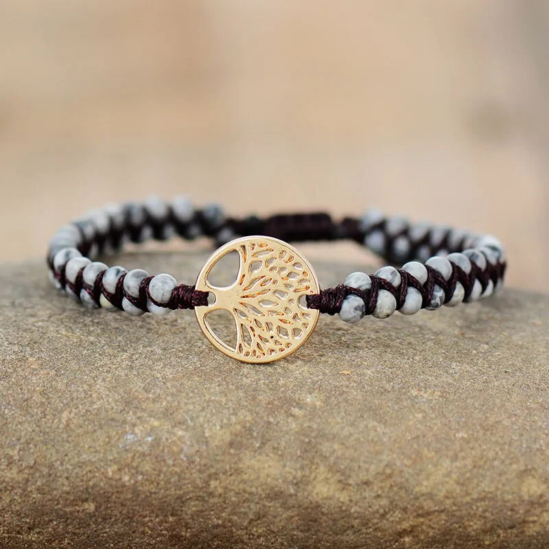 Style Loft Collection Spiritual Jasper Tree Bracelet