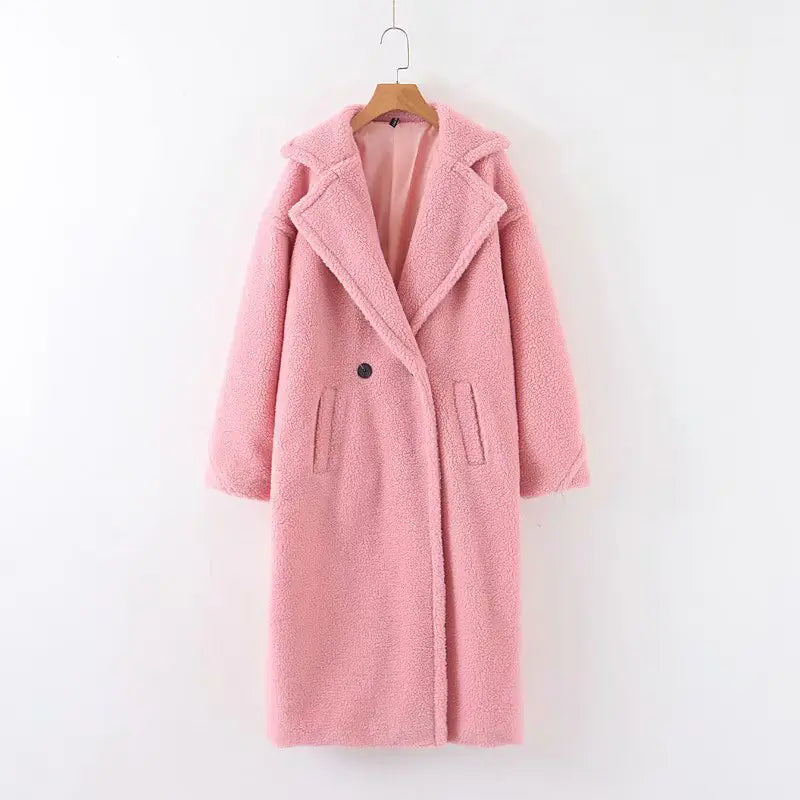 Style Loft Collection Annika Nicole Lambswool Long Coat