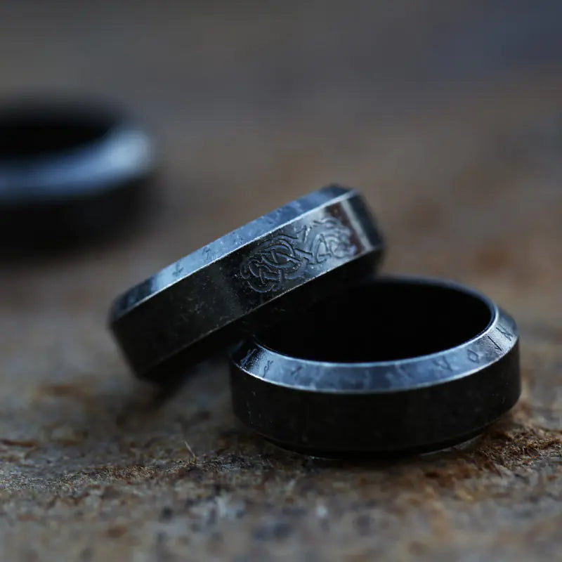 Style Loft Collection Elurique Stainless Steel Ring