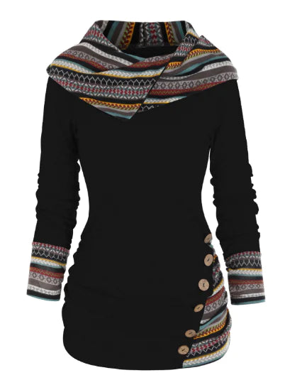 Style Loft Collection Monday Morning Meetings Knitted Long Sleeve Button-Up Top