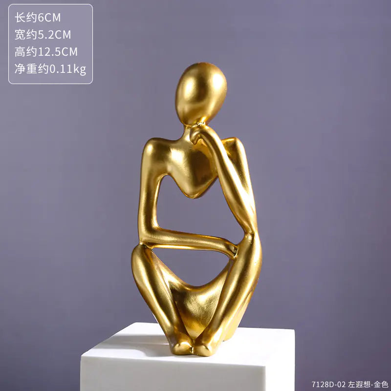 Style Loft Collection Abstract Art Thinking Figurine