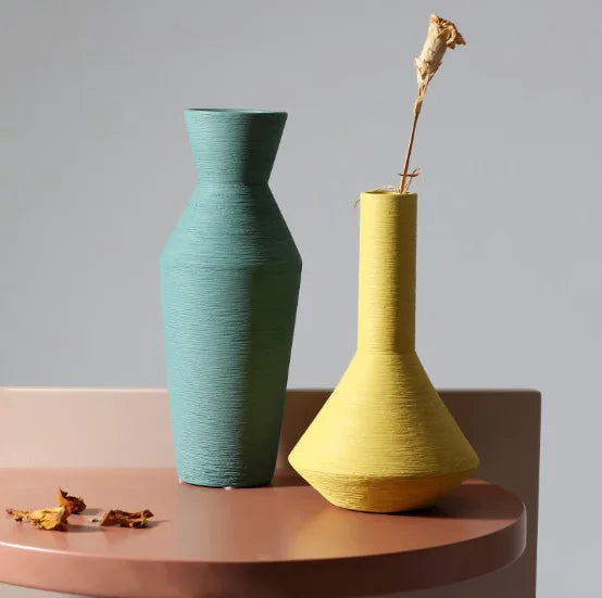 Style Loft Collection Artistic Elegance Colorful Ceramic Vase