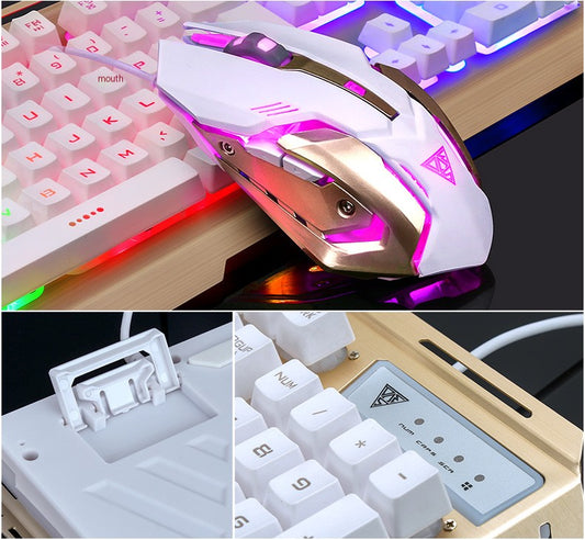 Style Loft Collection CyberStyle Gamer's Edge Keyboard & Mouse Set
