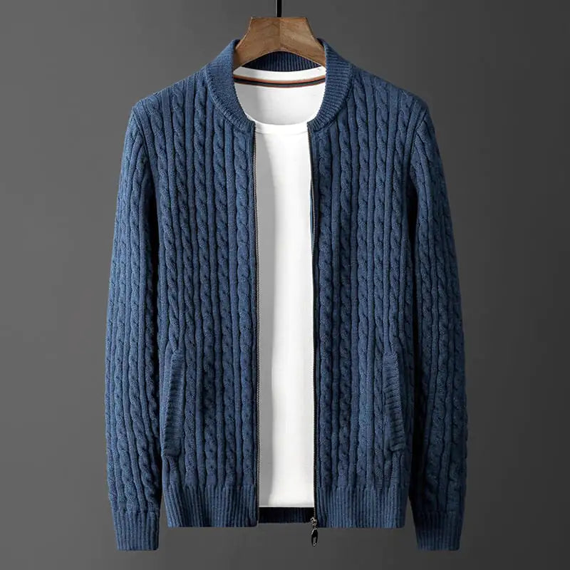 Style Loft Collection Striped Office Hours Knit Cardigan