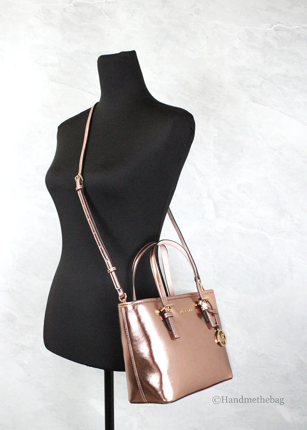 (.3) Style Loft Collection x Michael Kors XS Carryall Tote Convertible Bag