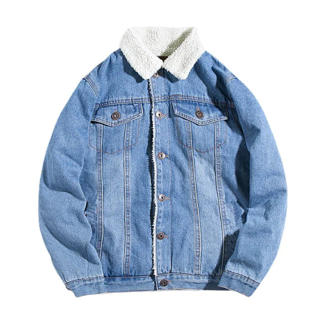 Style Loft Collection Hawkins Fleece Denim Jacket