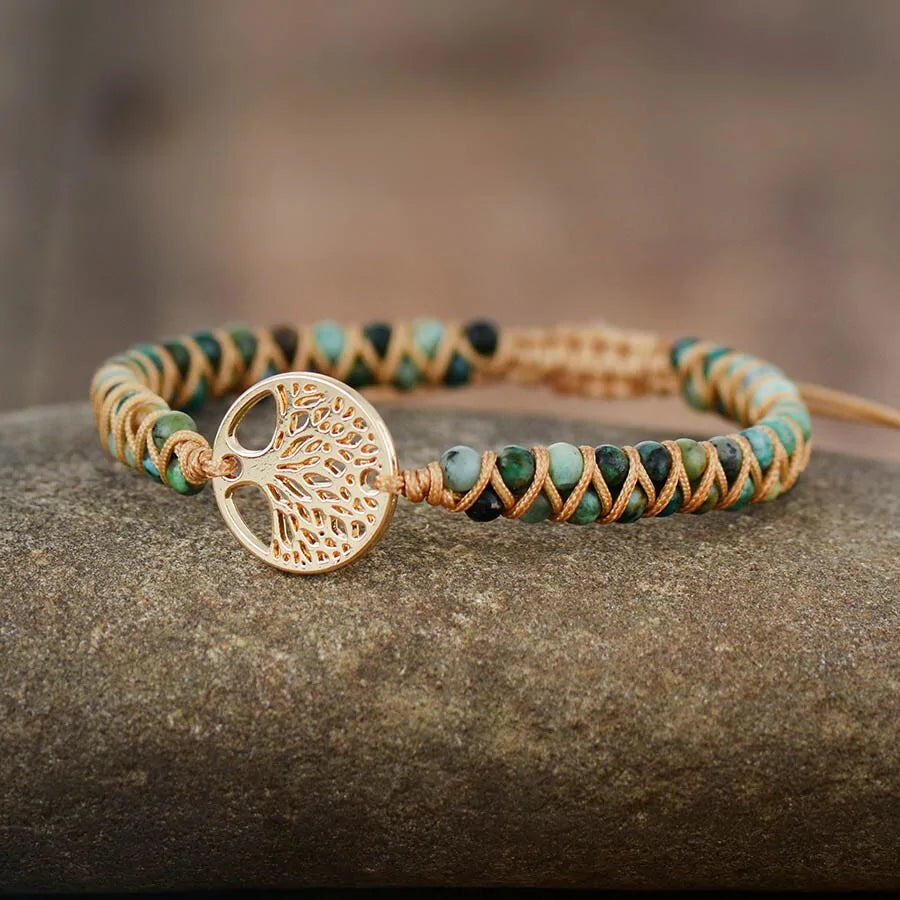 Style Loft Collection Spiritual Jasper Tree Bracelet