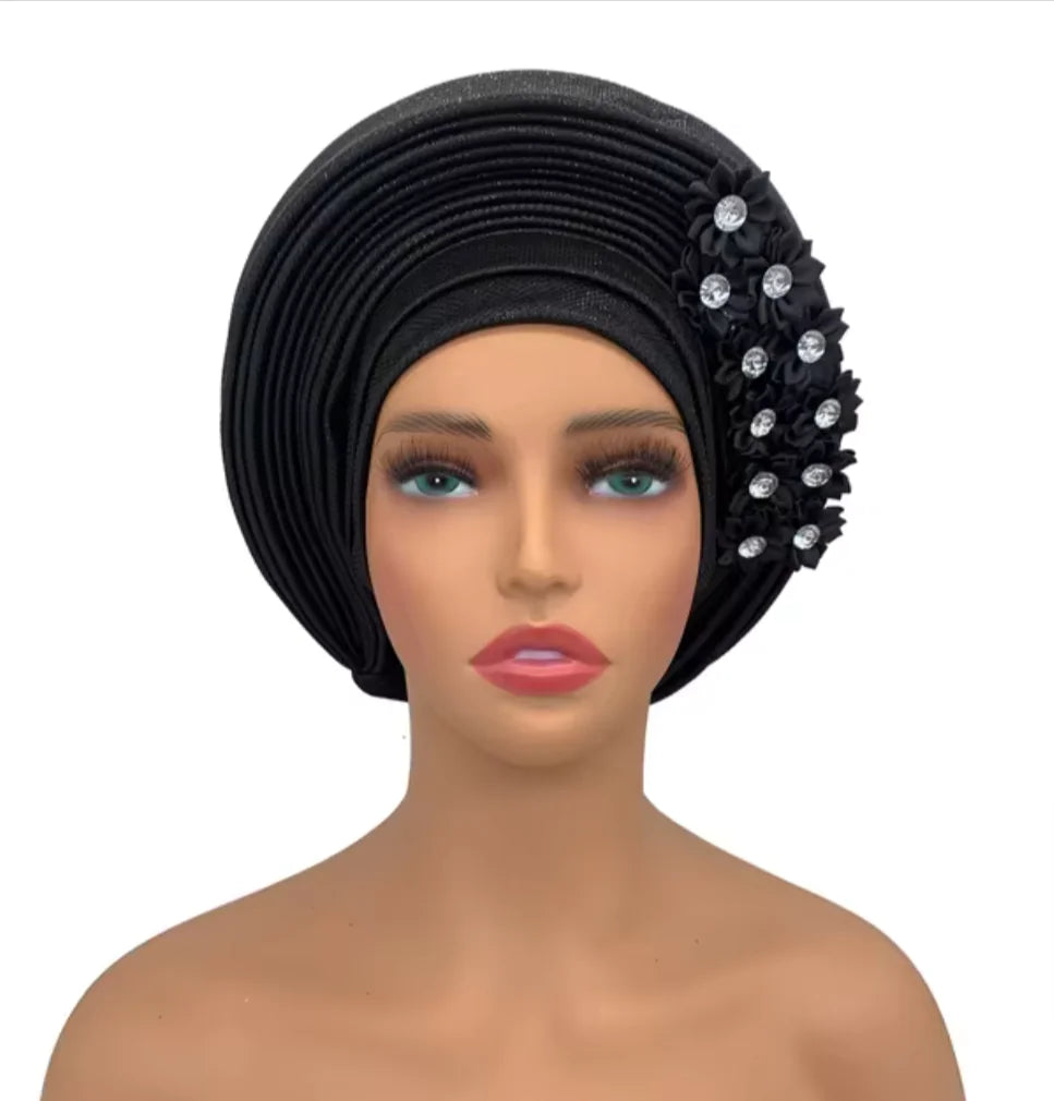 Style Loft Collection Elegant Floral African Turbans