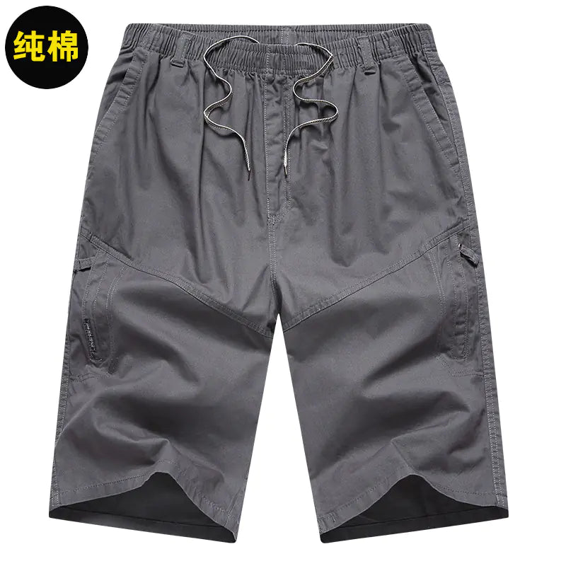 Style Loft Collection Base Commander Cotton Cargo Shorts