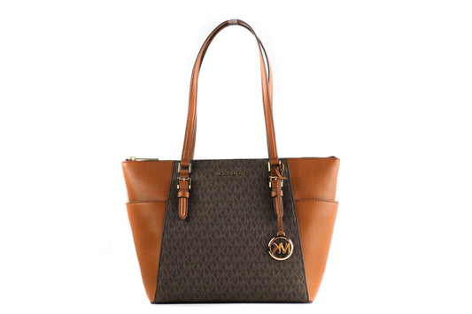 Style Loft Collection x Michael Kors Charlotte Brown Tote Bag