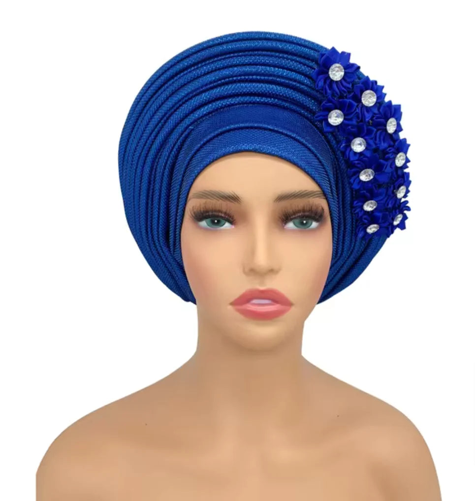 Style Loft Collection Elegant Floral African Turbans