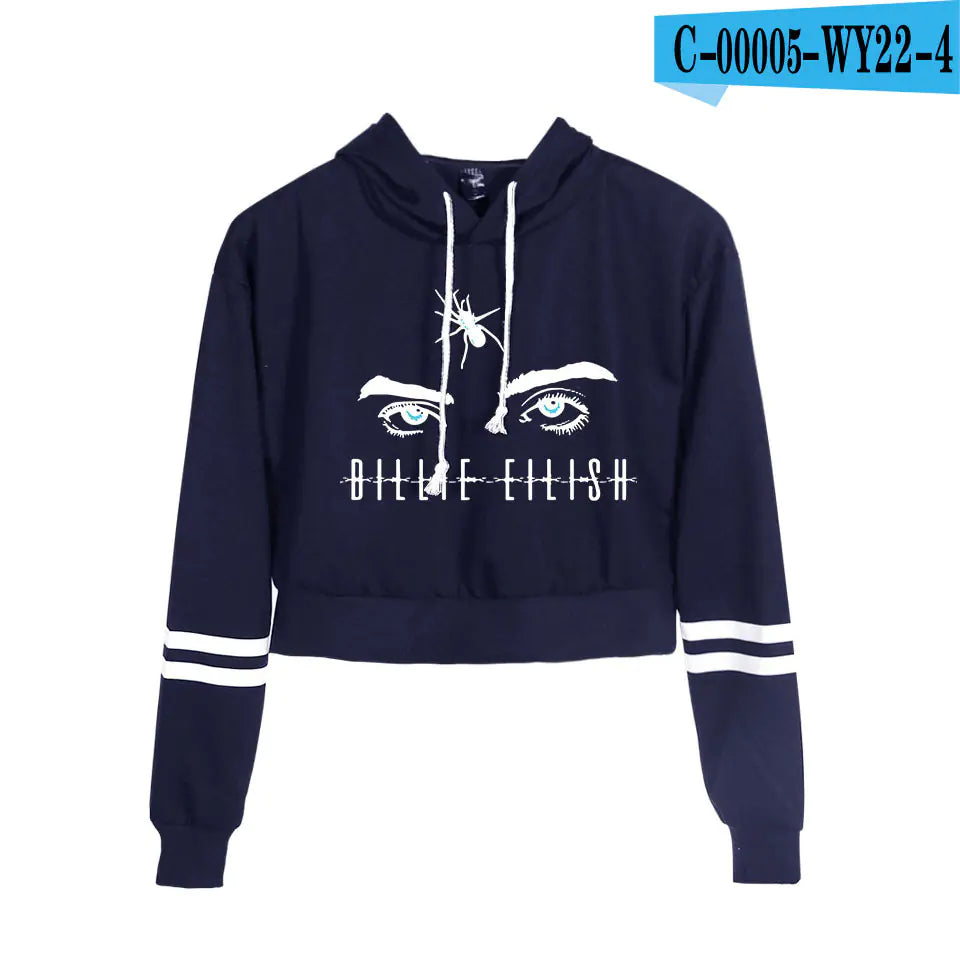 Style Loft Collection I'm Good In the Streets Hoodie Crop Top