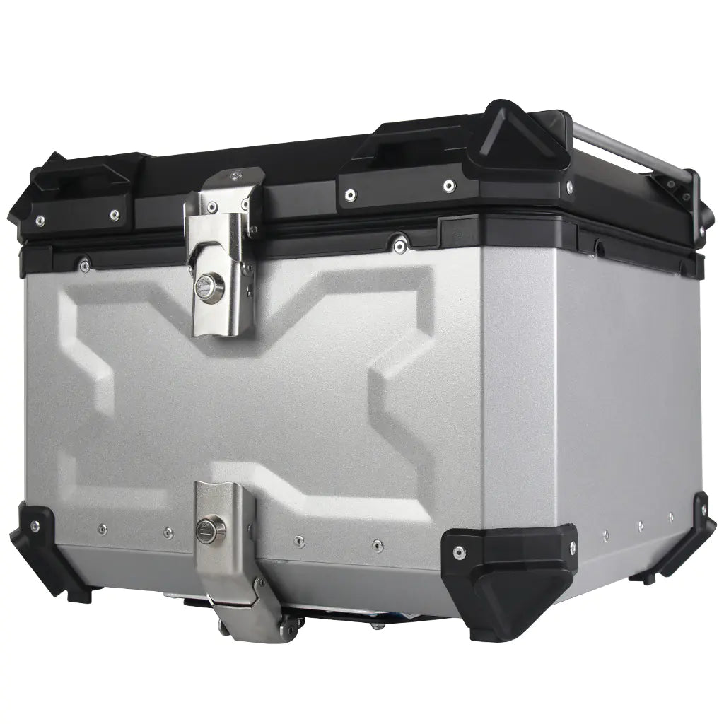 Stye Loft Collection AutoStyle Aluminum Alloy Quick Release Motorcycle Tail Box
