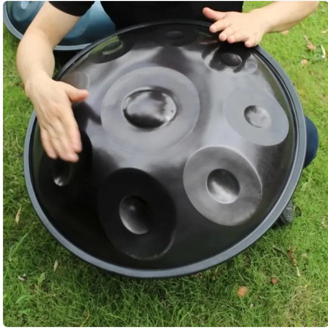 Style Loft Collection SoundStyle 9-Tone Serene Handpan – Carbon Steel Melodic Drum