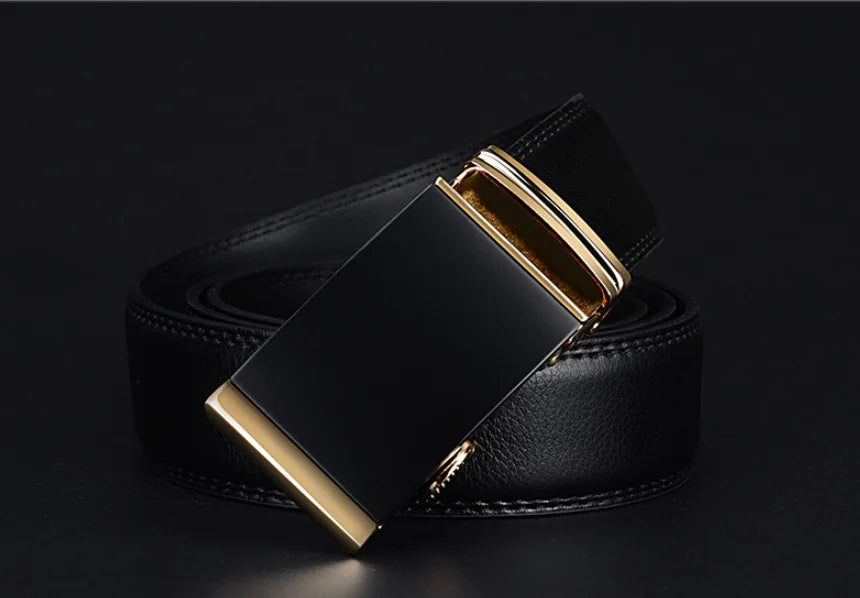 Style Loft Collection Adelaide Genuine Leather Automatic Buckle Belt