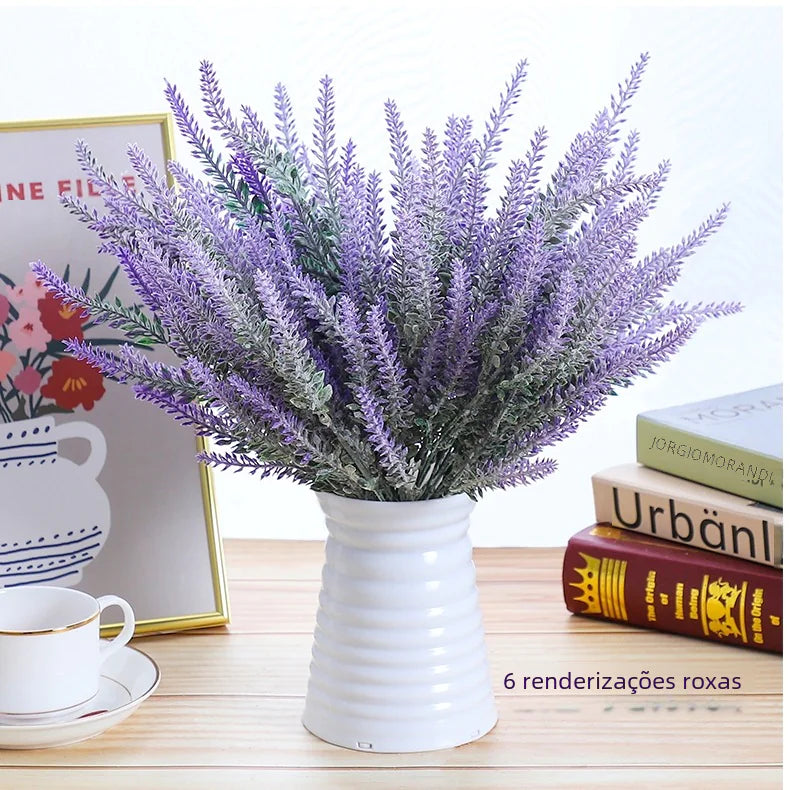 Style Loft Collection Silk Lavender Bouquet