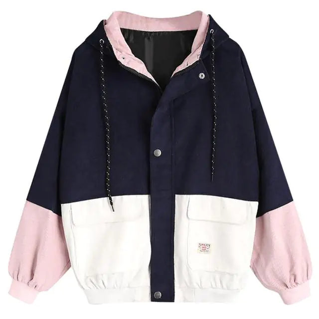 Style Loft Collection Unisex Oversized Corduroy Hoodie
