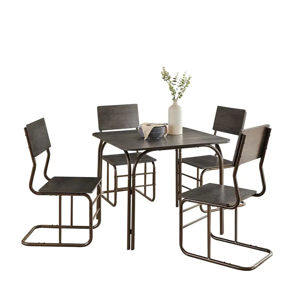 Style Loft Collection 5-Piece Wood Table & Chairs