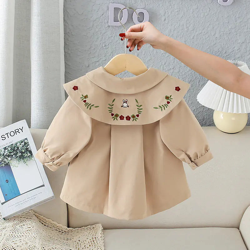 Style Loft Collection Long Sleeve Khaki Trench Coat