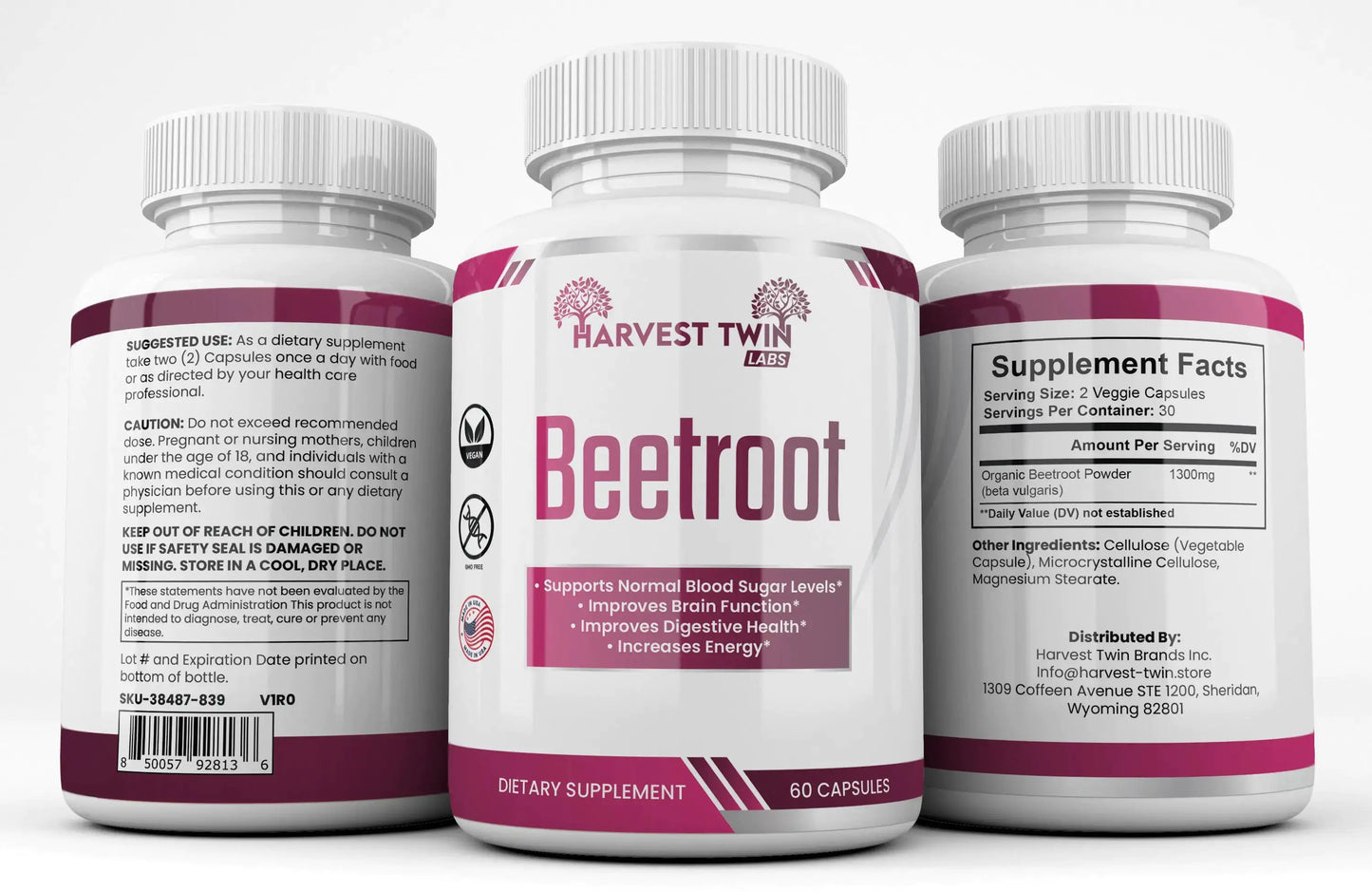 Style Loft Collection Beetroot for Blood Sugar Levels, Brain Function, Digestion, and Energy