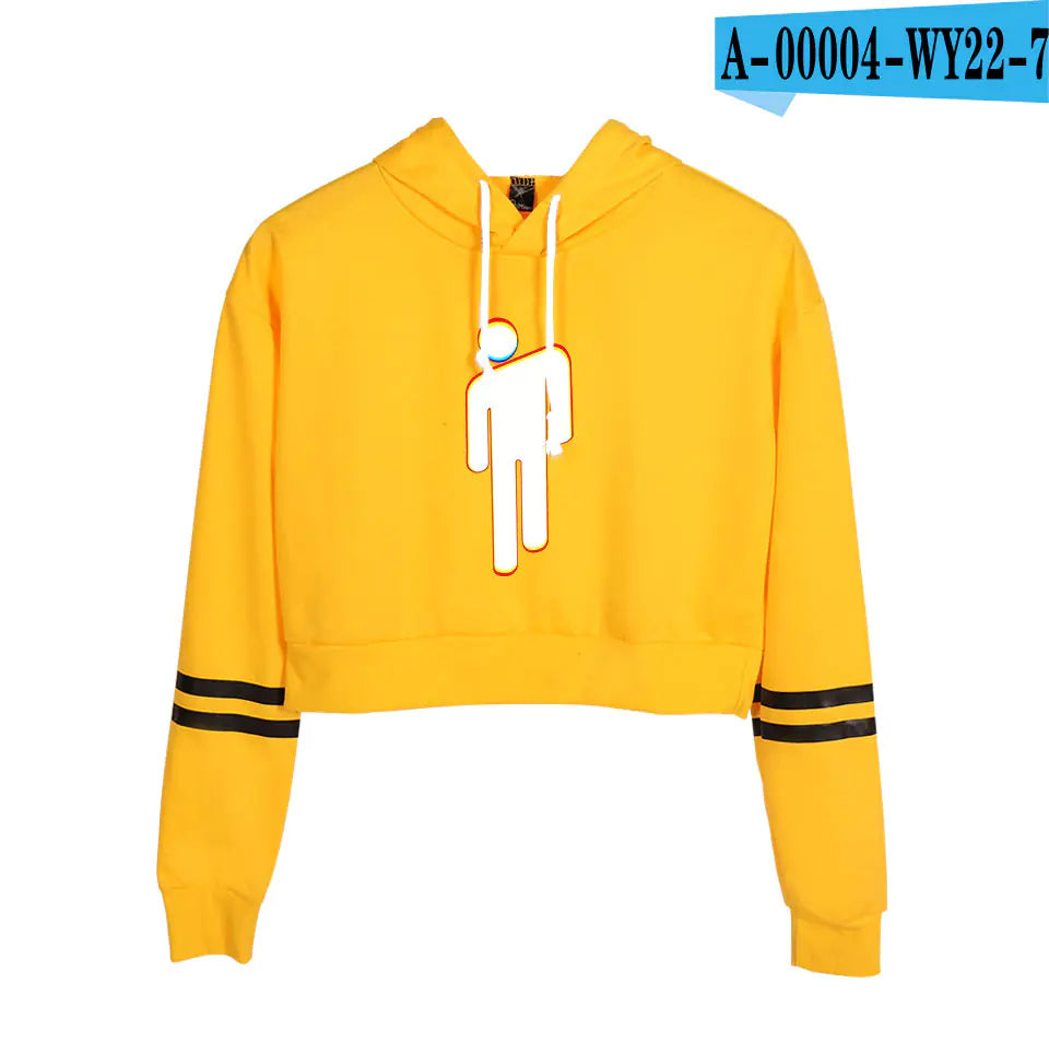 Style Loft Collection I'm Good In the Streets Hoodie Crop Top