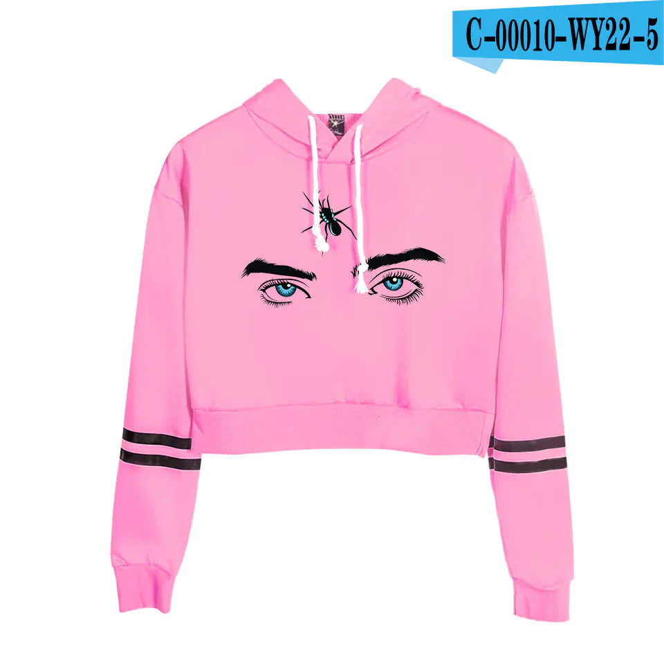 Style Loft Collection I'm Good In the Streets Hoodie Crop Top