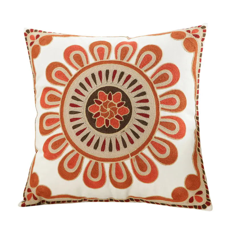 Style Loft Collection Embroidered Floral Cushion Covers