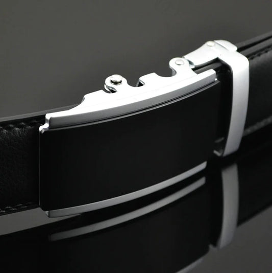 Style Loft Collection Cairns Genuine Leather Automatic Buckle Belt