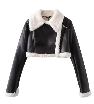 Style Loft Collection Bomb First Vegan Leather Jacket
