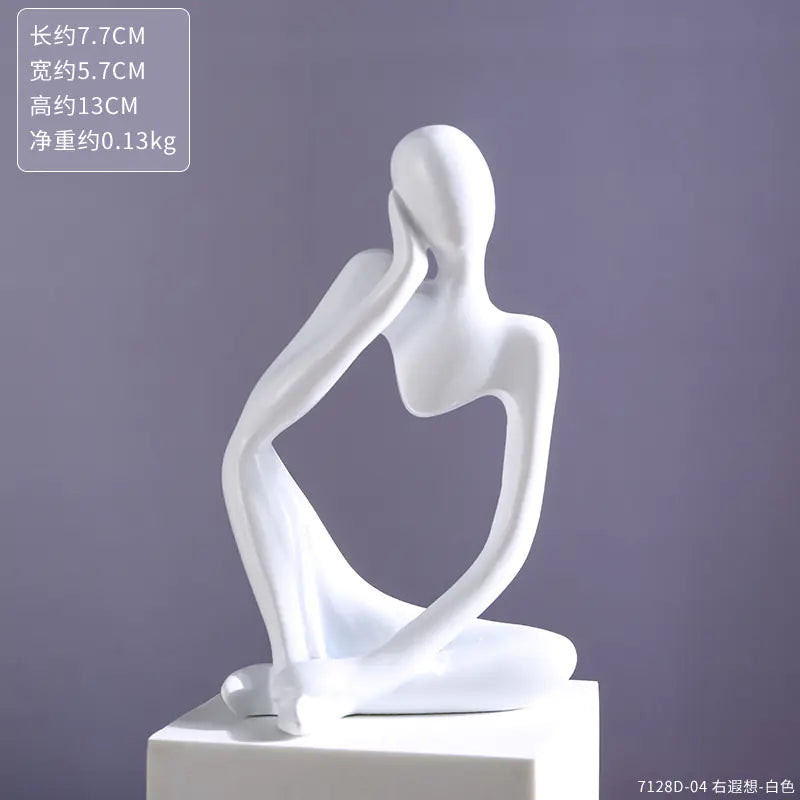 Style Loft Collection Abstract Art Thinking Figurine