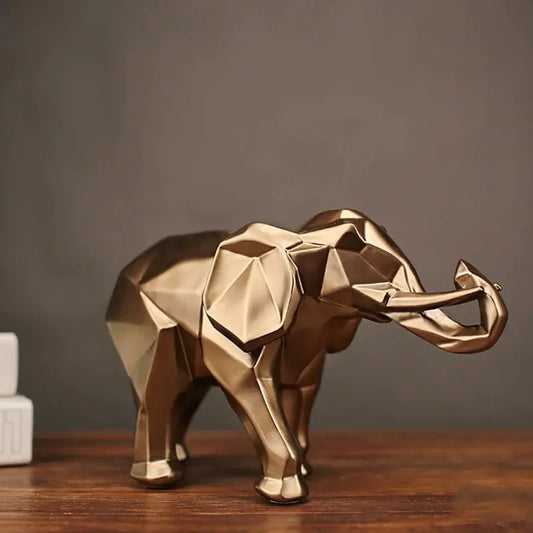 Style Loft Collection Geometric African Elephant