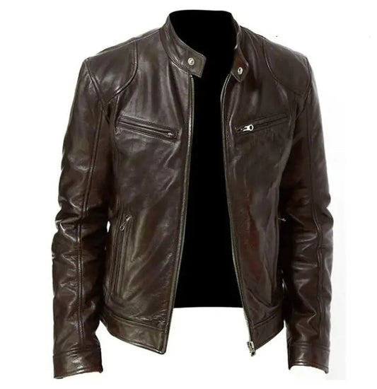 Style Loft Collection Lucky In Lubbock Vegan Leather Jacket