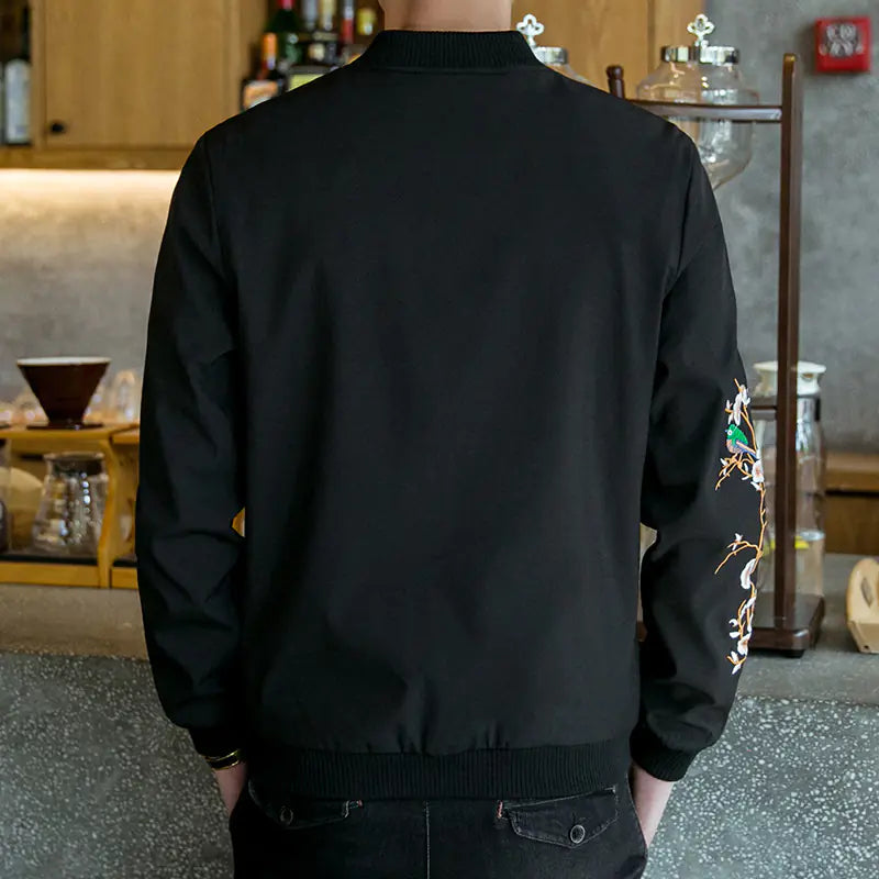 Style Loft Collection Lotus Blossom Lightweight Embroidered Jacket
