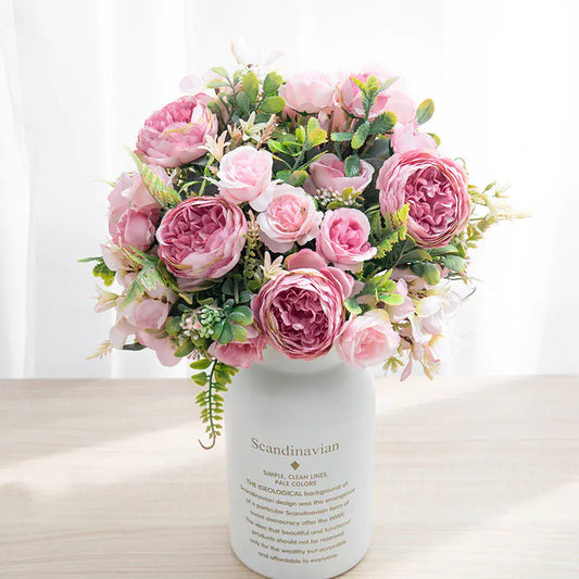 Style Loft Collection Peony Forever Flower Bouquet